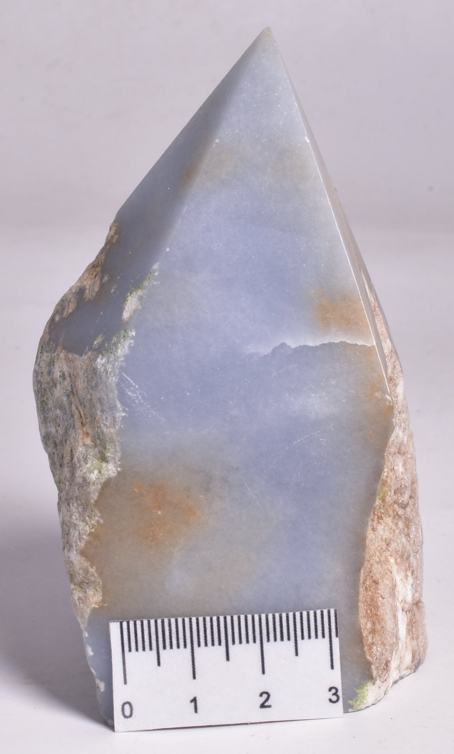 ANGELITE POINT, ROUGH BASE P2071