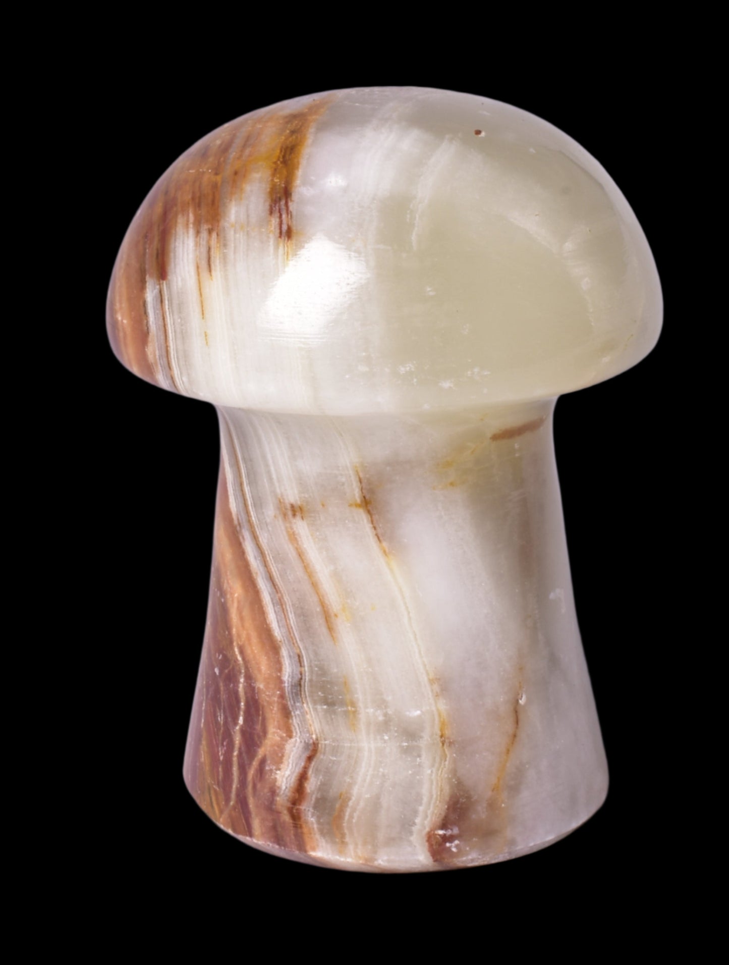 GREEN ONYX TRAVERTINE MUSHROOM P2025