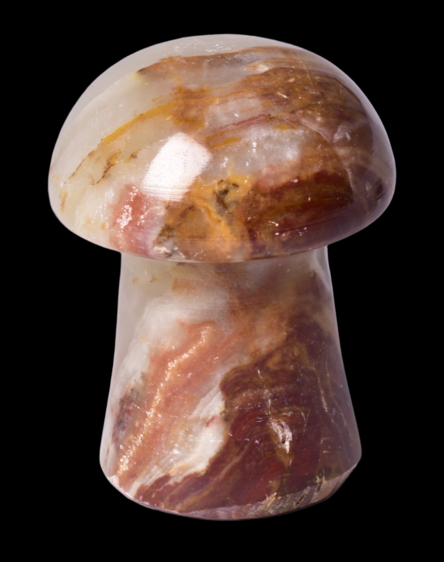 GREEN ONYX TRAVERTINE MUSHROOM P2025