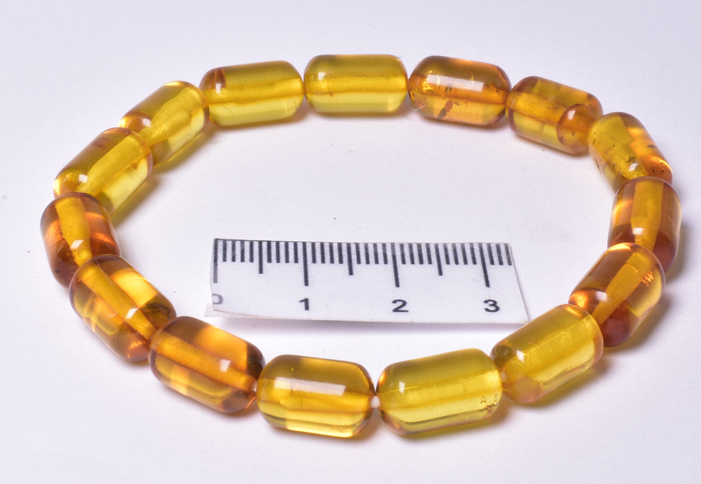 AMBER BEADED BRACELET J159