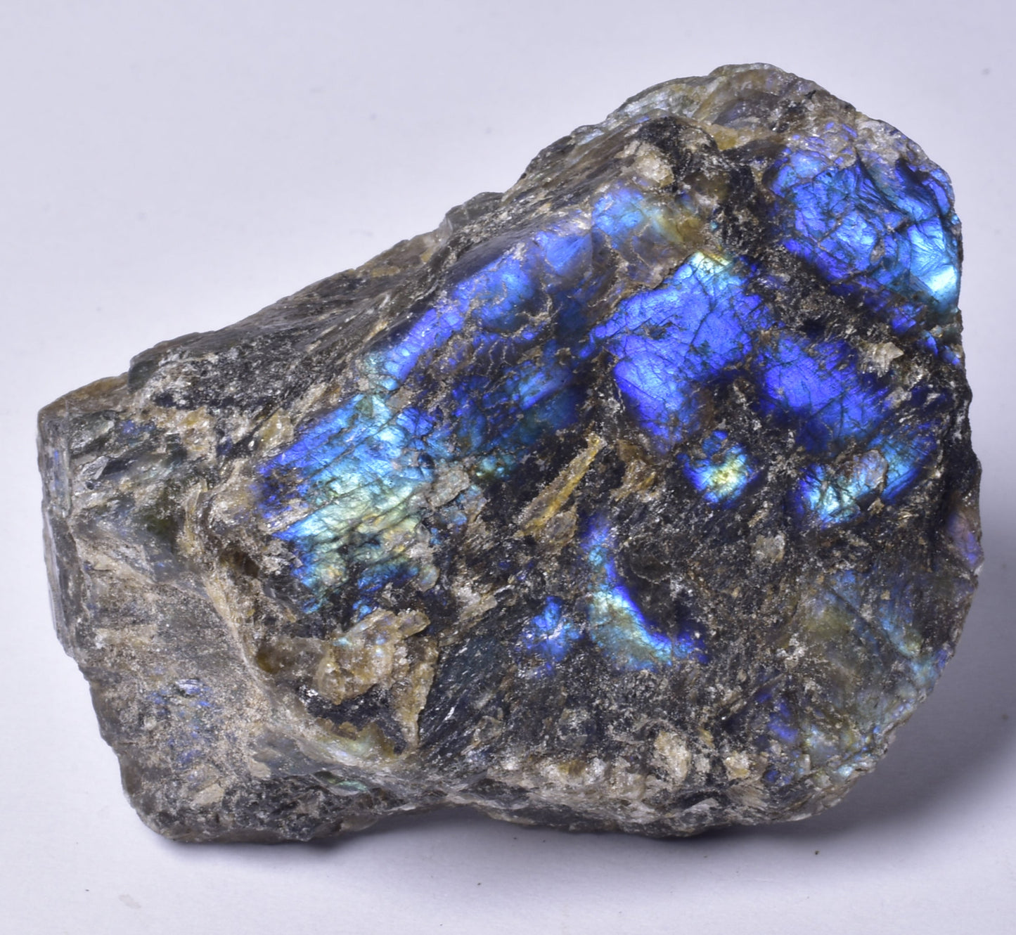 LABRADORITE CRYSTAL ROUGH ROCK, Madagascar P2081