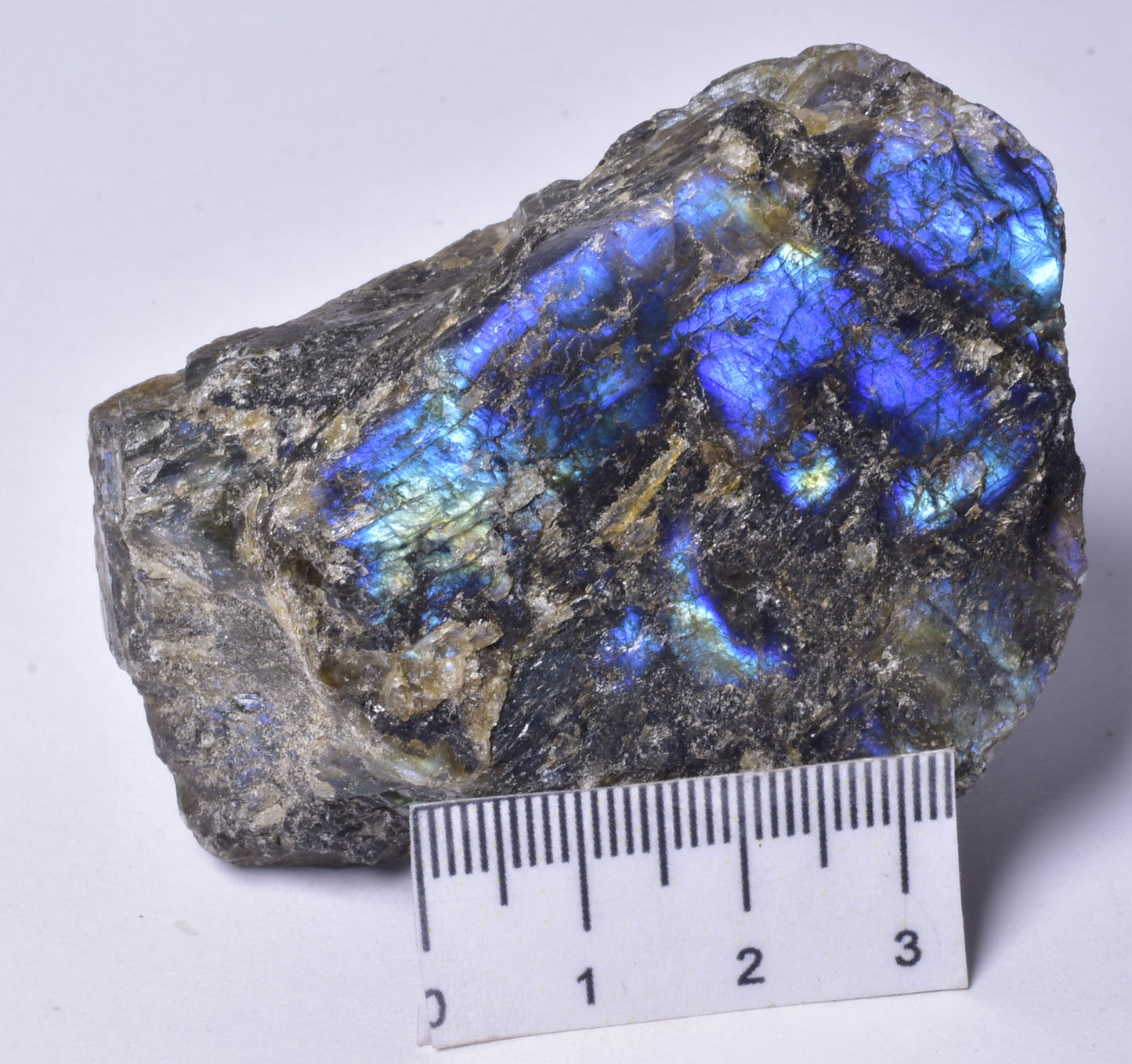 LABRADORITE CRYSTAL ROUGH ROCK, Madagascar P2081