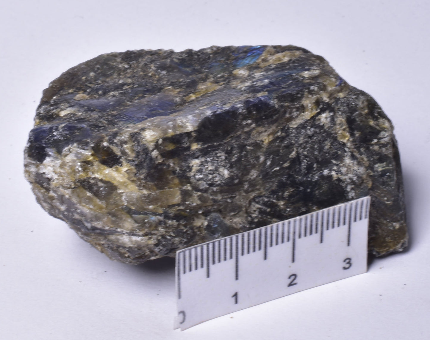 LABRADORITE CRYSTAL ROUGH ROCK, Madagascar P2081