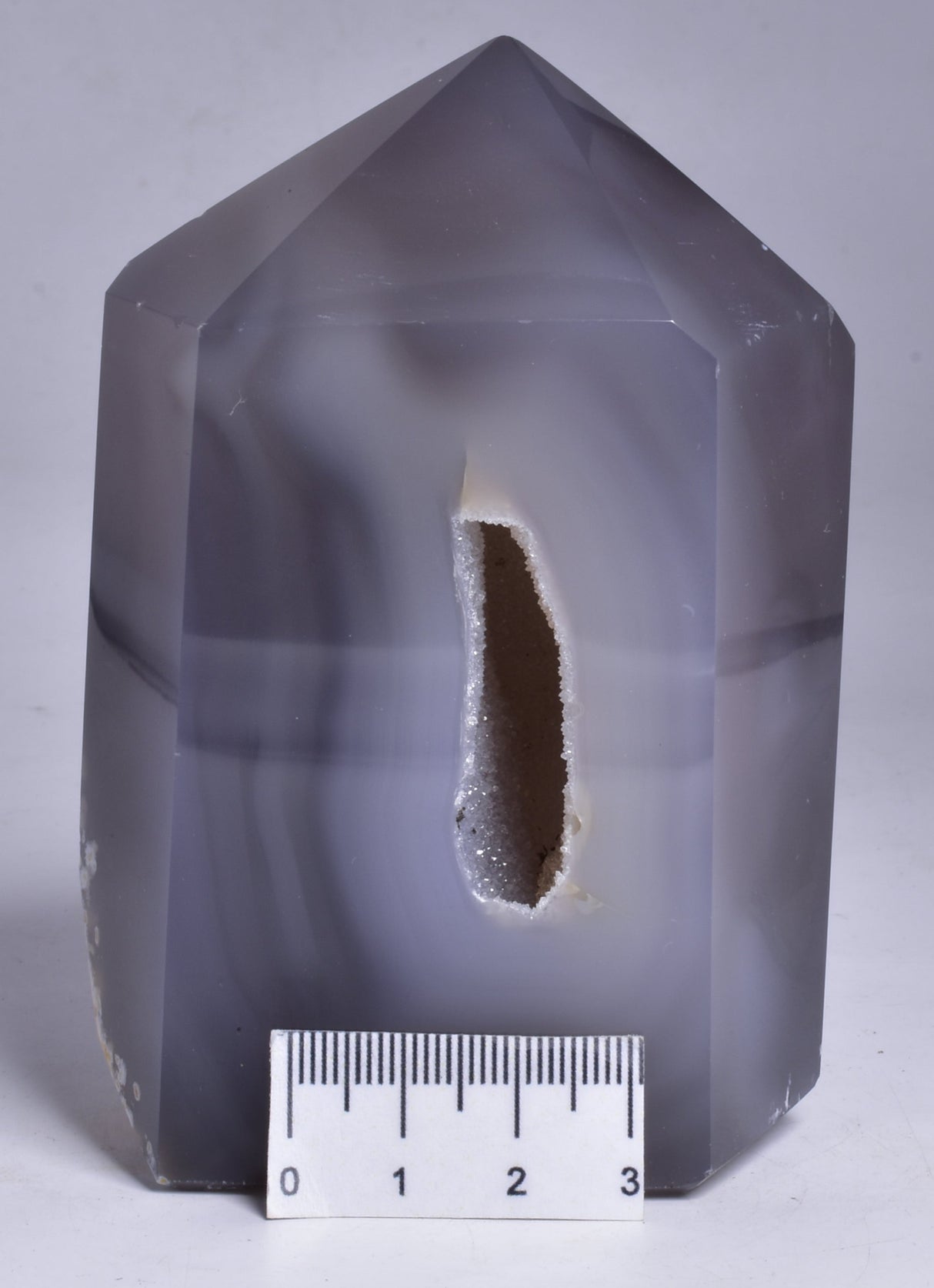 DRUZY AGATE POINT/GENERATOR from BRAZIL P726