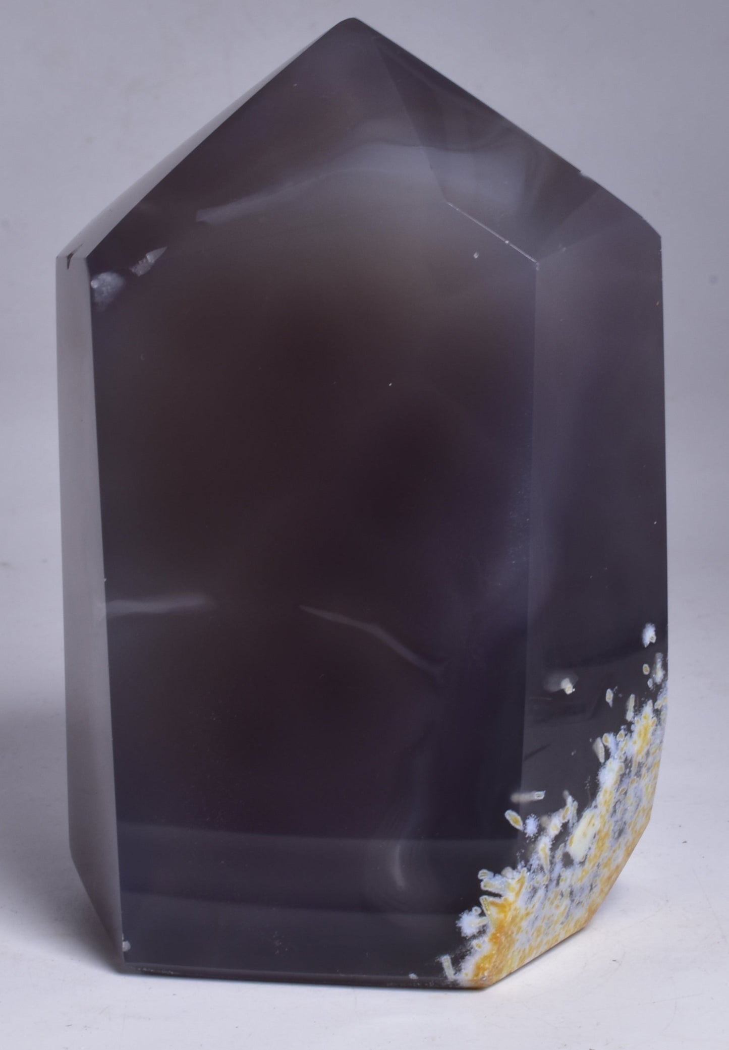 DRUZY AGATE POINT/GENERATOR from BRAZIL P726