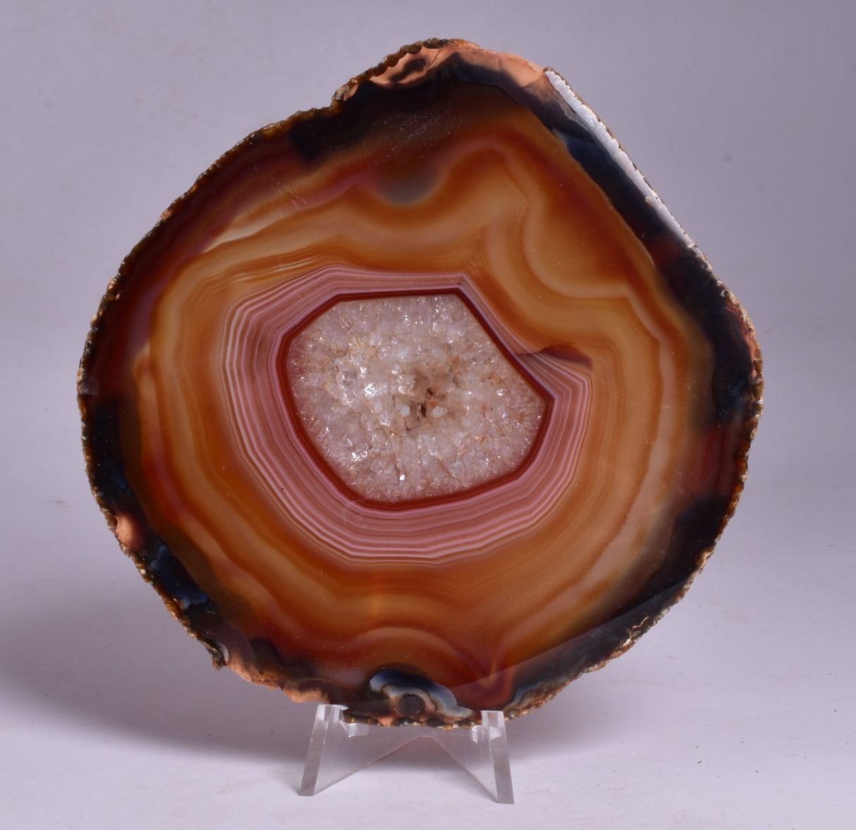 AGATE DYED SLICE FROM BRAZIL P2093