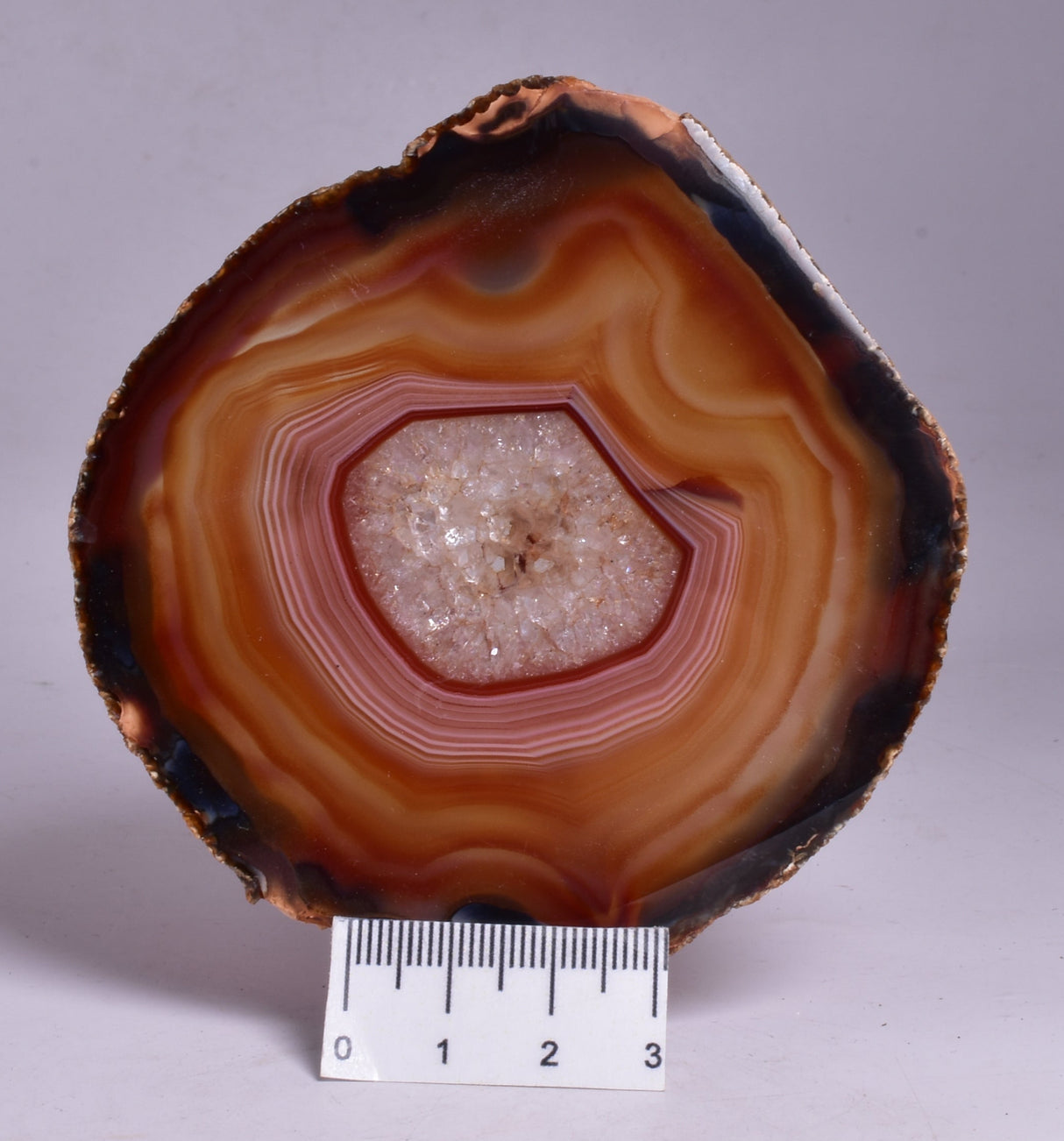 AGATE DYED SLICE FROM BRAZIL P2093