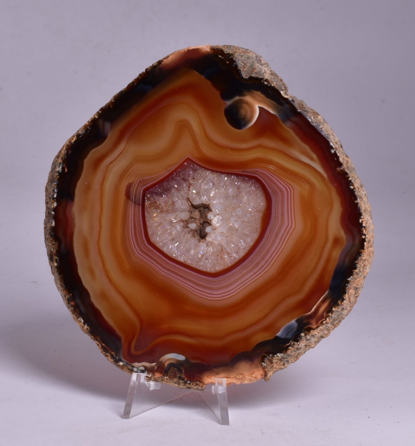 AGATE DYED SLICE FROM BRAZIL P2093