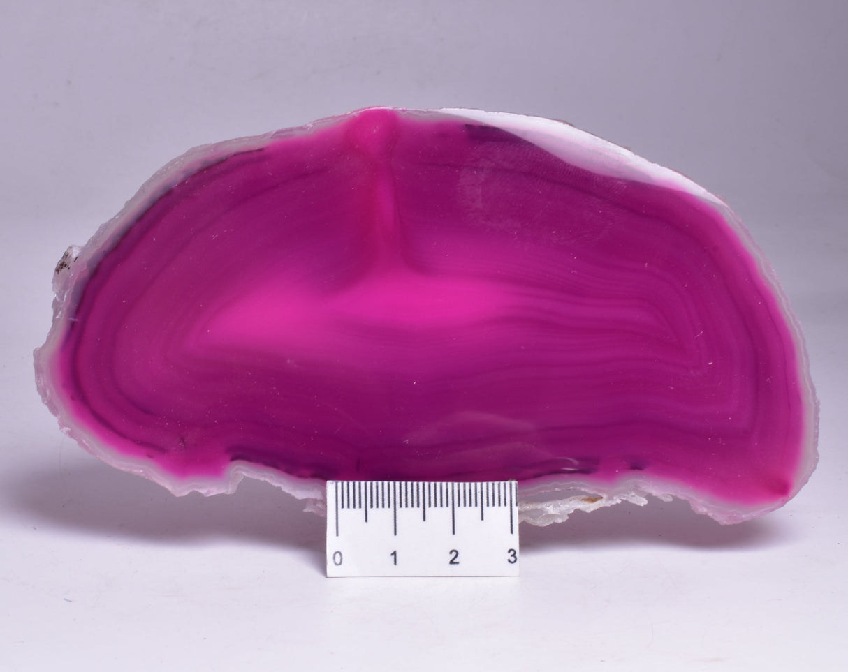 AGATE DYED SLICE FROM BRAZIL P265