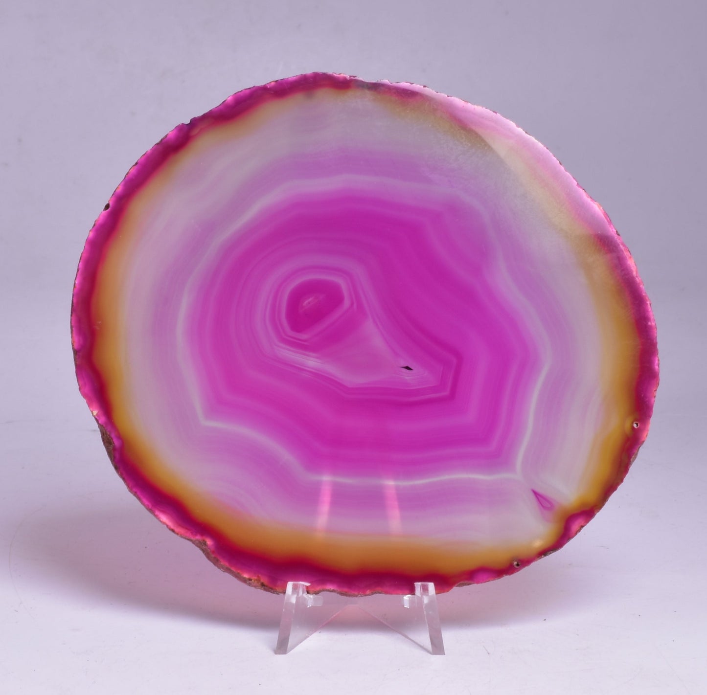 AGATE DYED SLICE FROM BRAZIL P2097