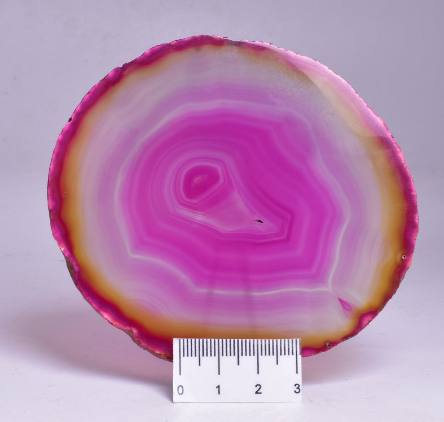 AGATE DYED SLICE FROM BRAZIL P2097