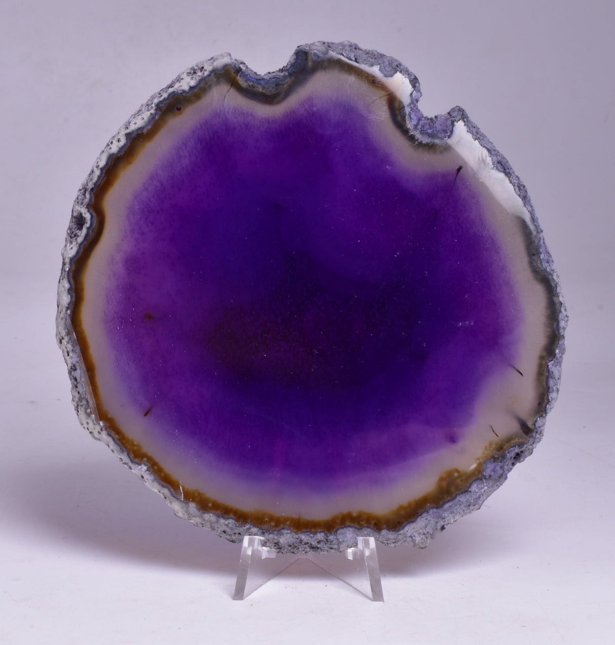 AGATE DYED SLICE FROM BRAZIL P2098