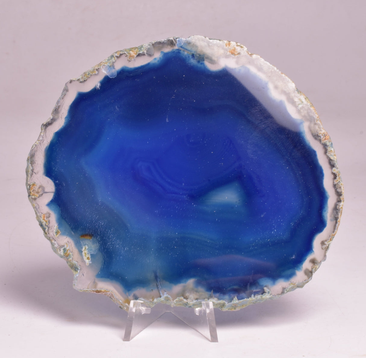 AGATE DYED SLICE FROM BRAZIL P2100