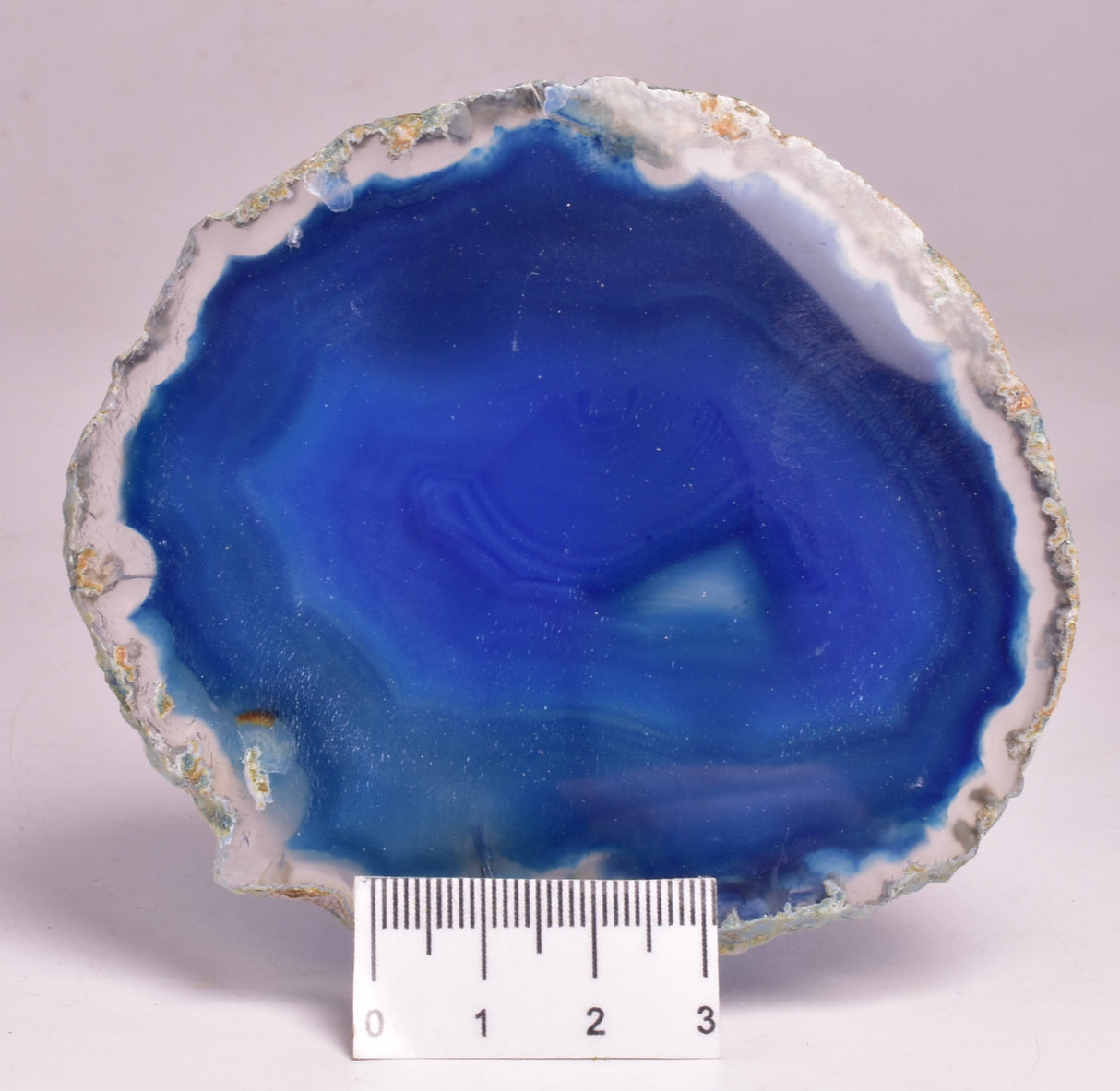 AGATE DYED SLICE FROM BRAZIL P2100