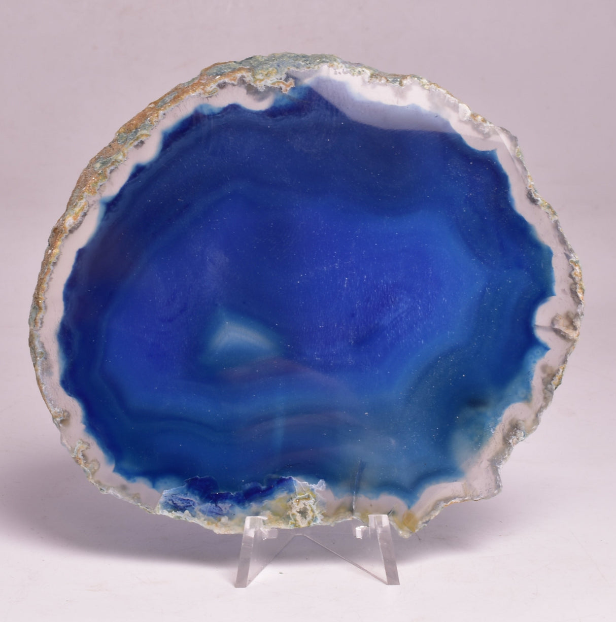 AGATE DYED SLICE FROM BRAZIL P2100