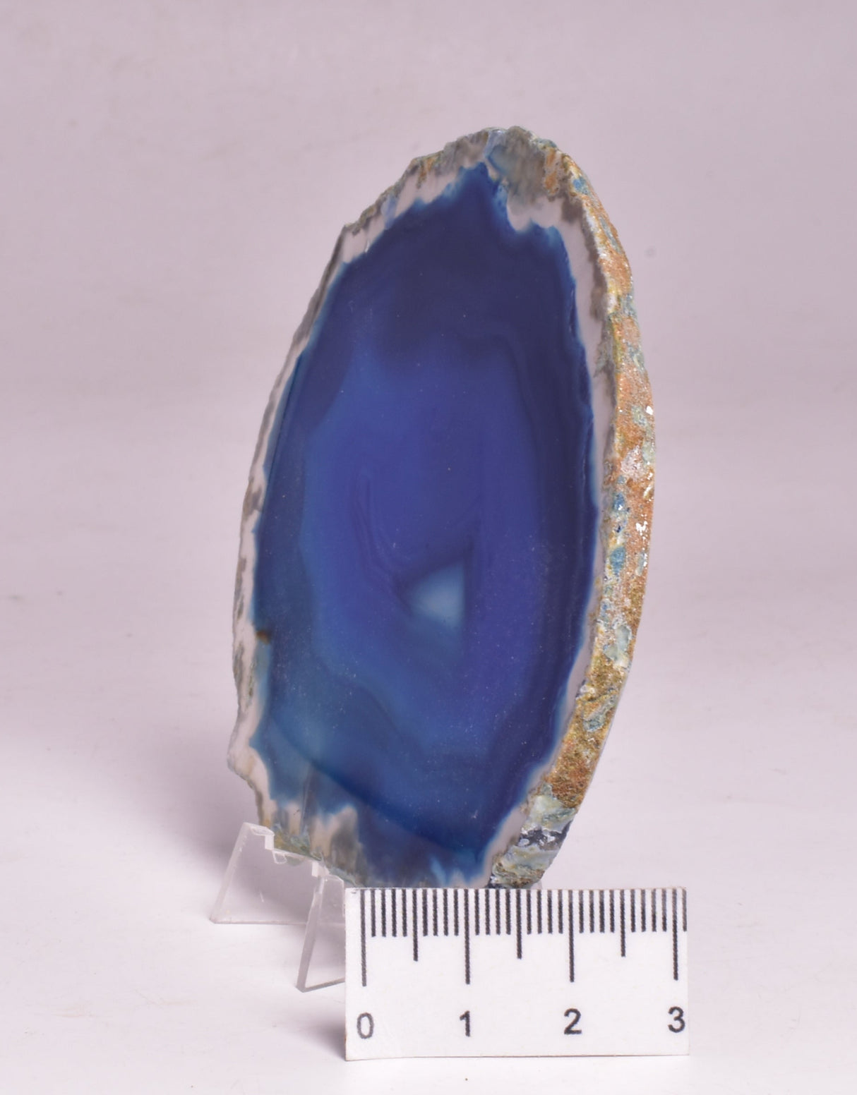 AGATE DYED SLICE FROM BRAZIL P2100