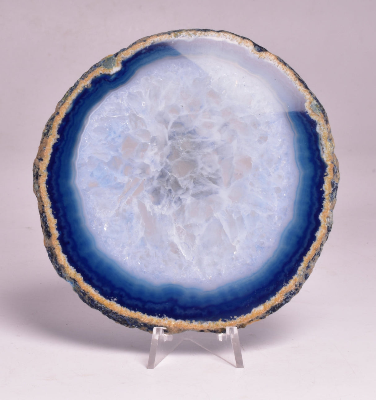AGATE DYED SLICE FROM BRAZIL P271