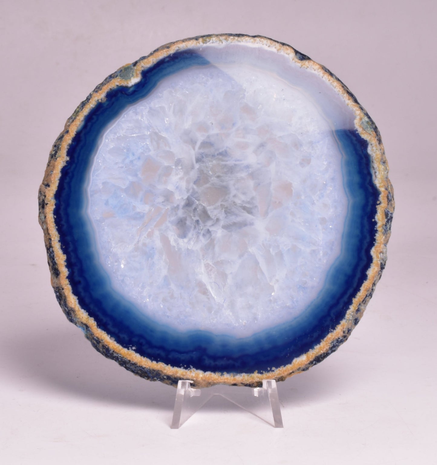 AGATE DYED SLICE FROM BRAZIL P2102