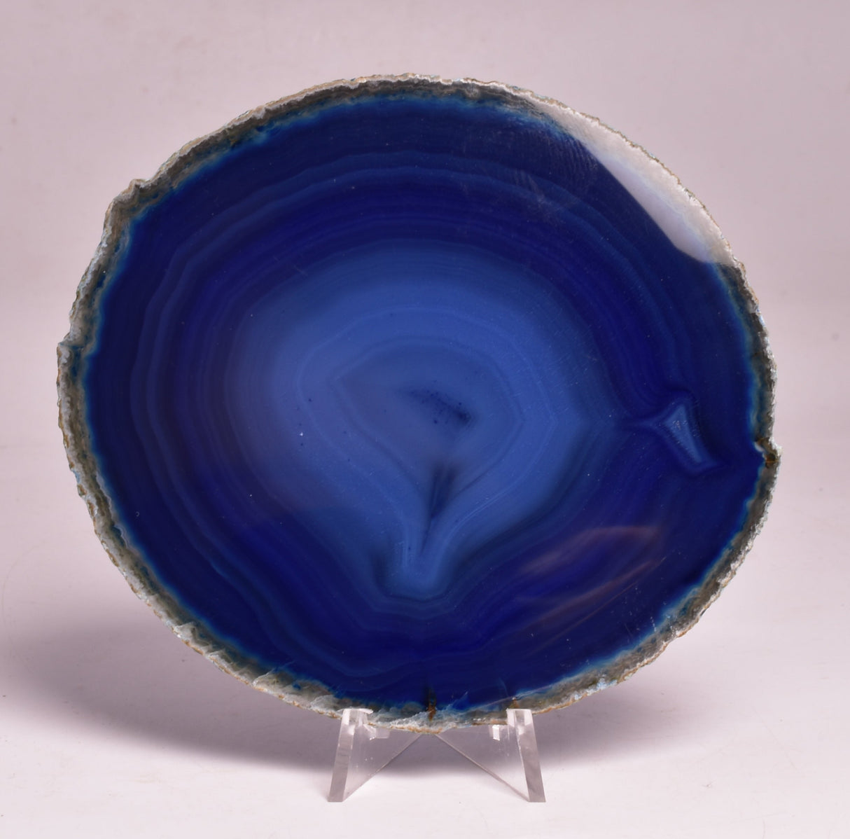 AGATE DYED SLICE FROM BRAZIL P272