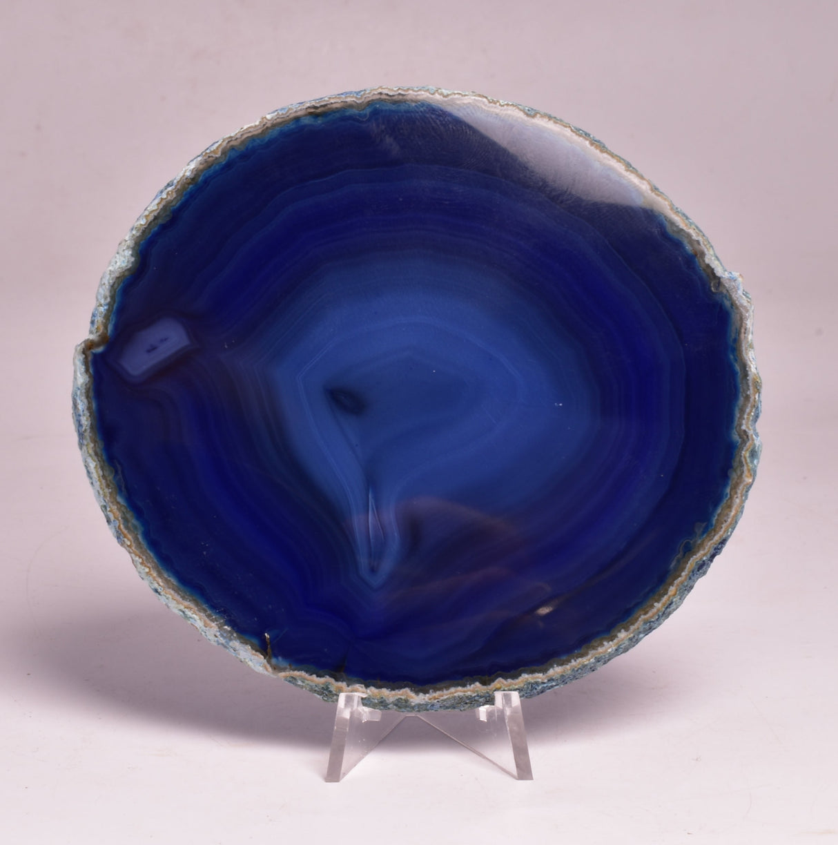 AGATE DYED SLICE FROM BRAZIL P272