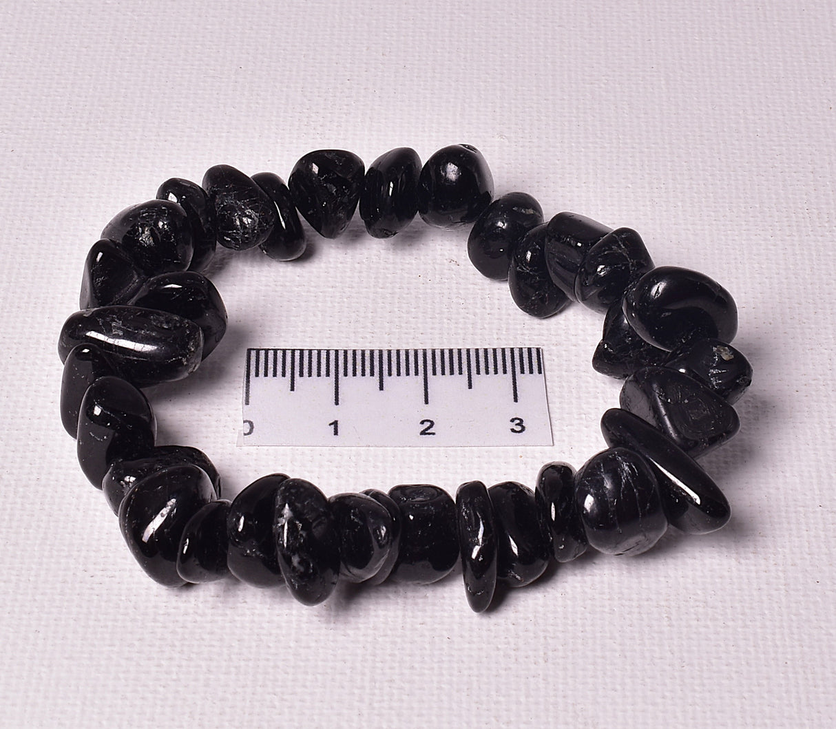 TOURMALINE CRYSTAL TUMBLE CHIP BRACELET J59