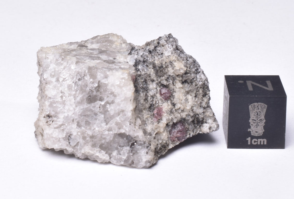 ALMANDINE GARNET, QUARTZ AND BIOTITE, AUSTRALIAN ANTARTIC TERRITORY M299
