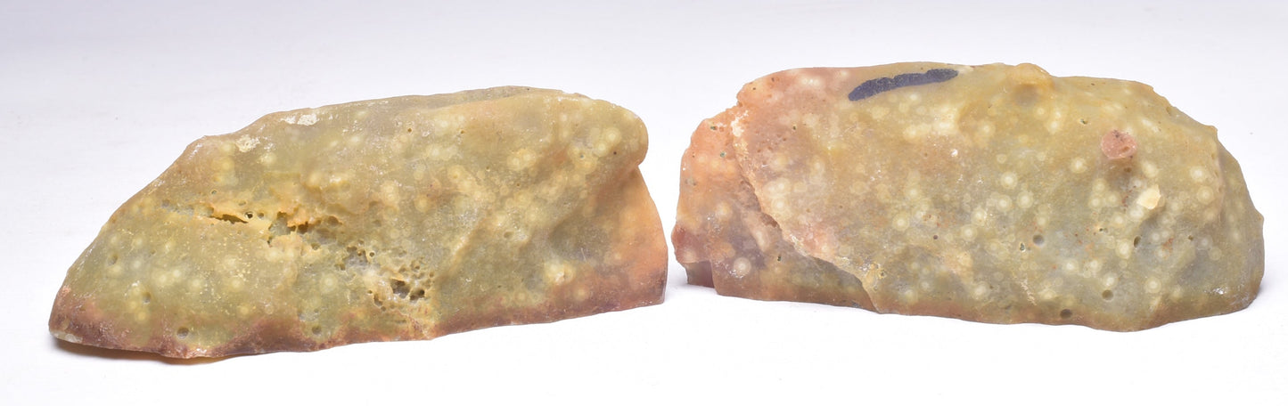 AGATE CREEK, Polished AGATE Pair, AUSTRALIA S1149