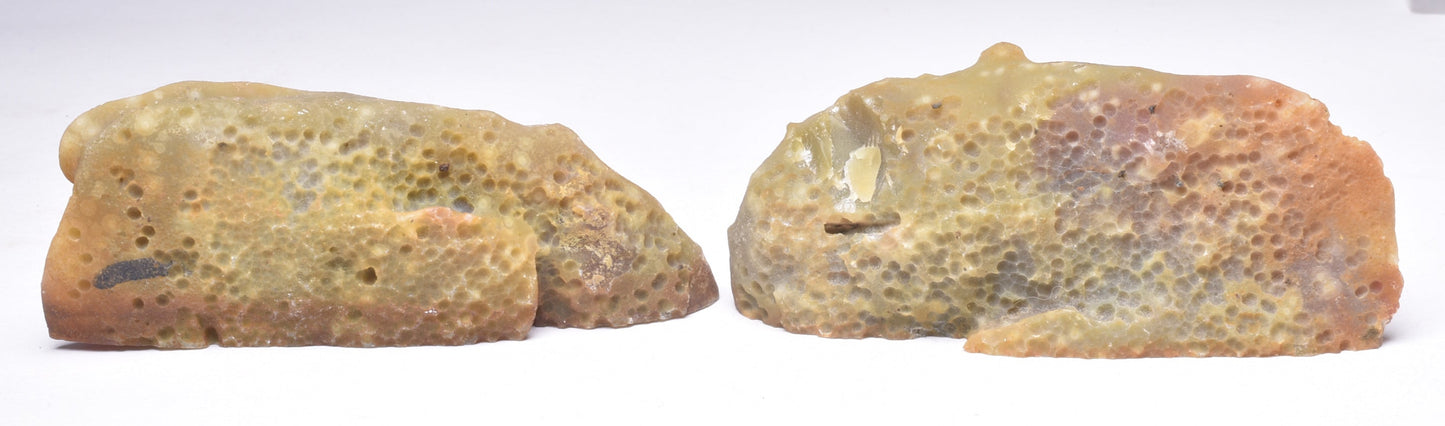 AGATE CREEK, Polished AGATE Pair, AUSTRALIA S1149