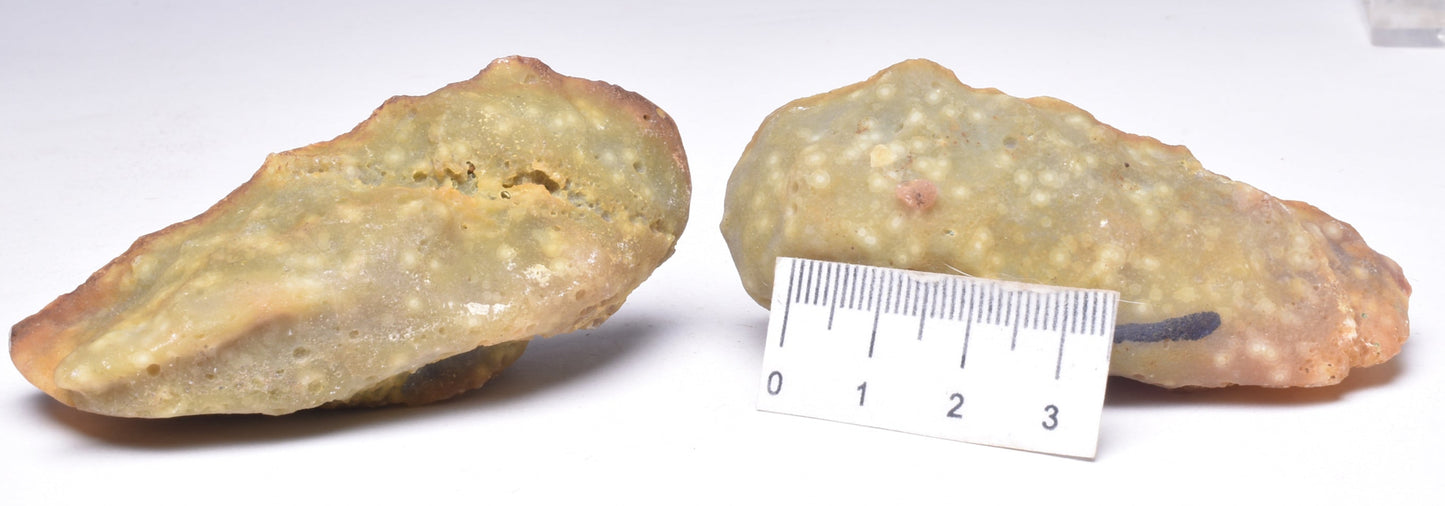 AGATE CREEK, Polished AGATE Pair, AUSTRALIA S1149