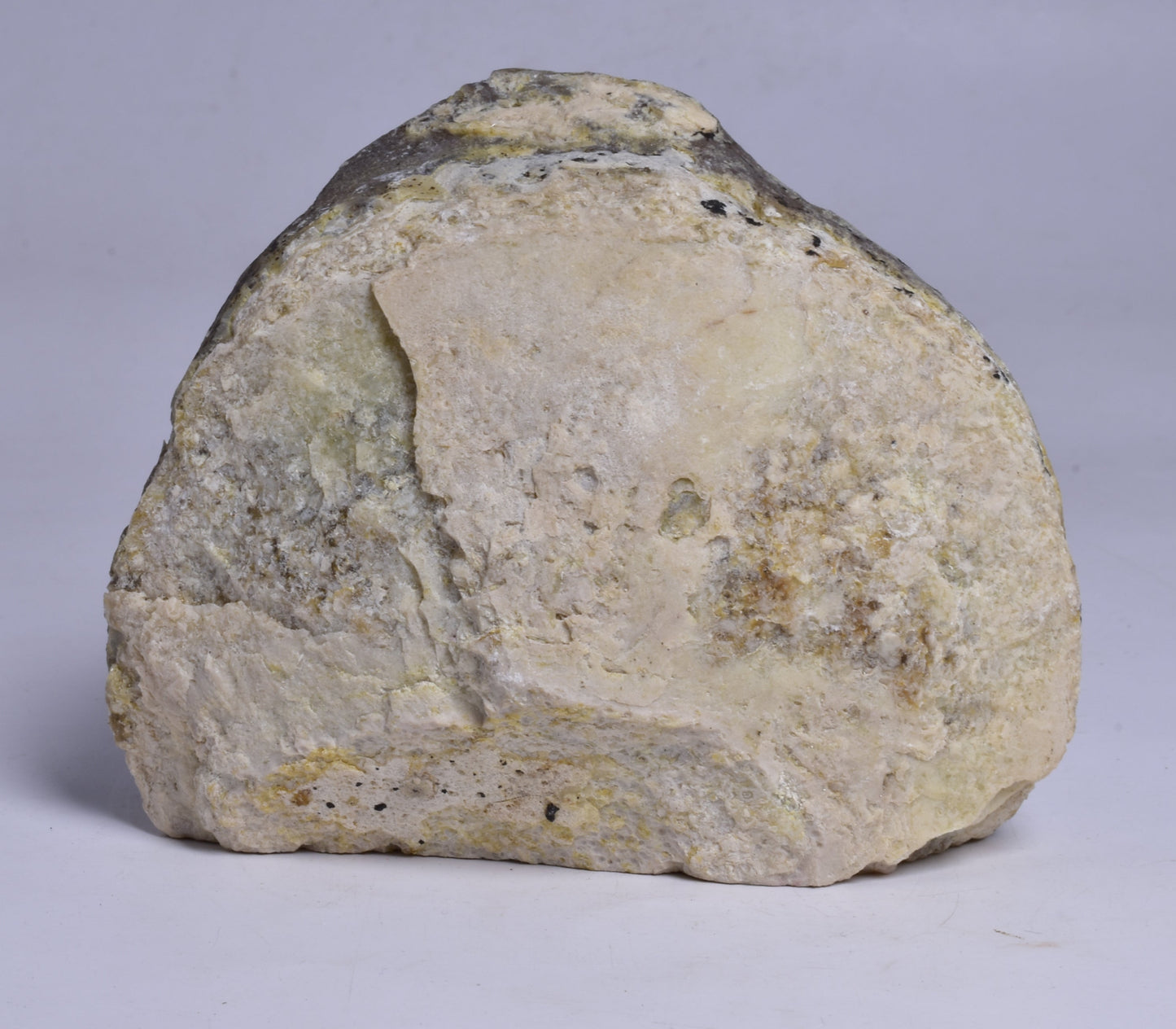 AGATE HALF with BASE CUT, POLISHED FROM BRAZIL P195