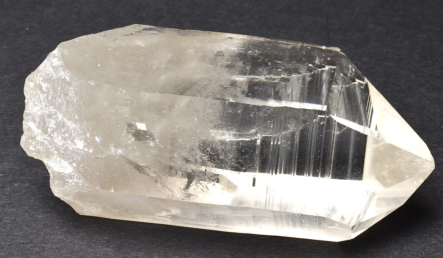 LEMURIAM QUARTZ NATURAL CRYSTAL POINT P1057