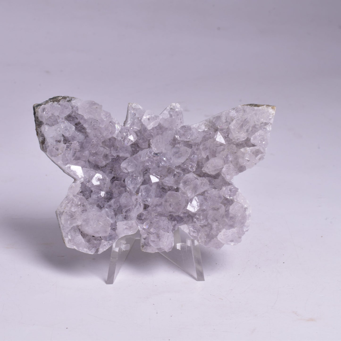 AMETHYST CRYSTAL BUTTERFLY CLUSTER, FROM BRAZIL P87