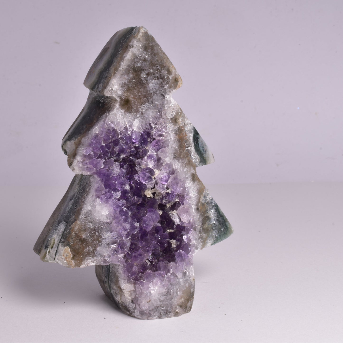 AMETHYST TREE CLUSTER CARVING, FROM BRAZIL P276