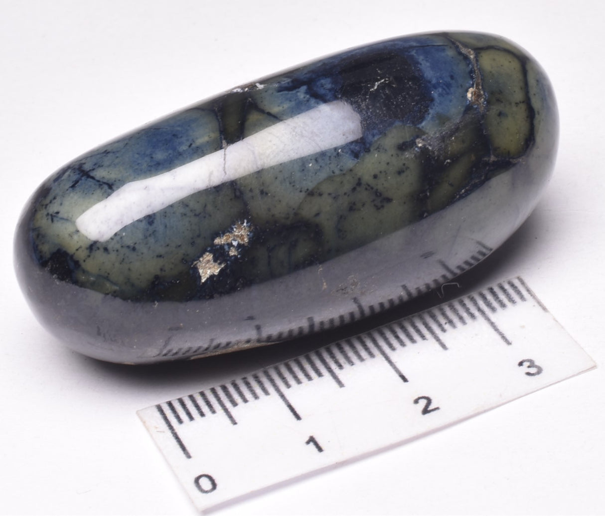 VIVIANITE POLISHED FREEFORM TUMBLE, VICTORIA, AUSTRALIA P904