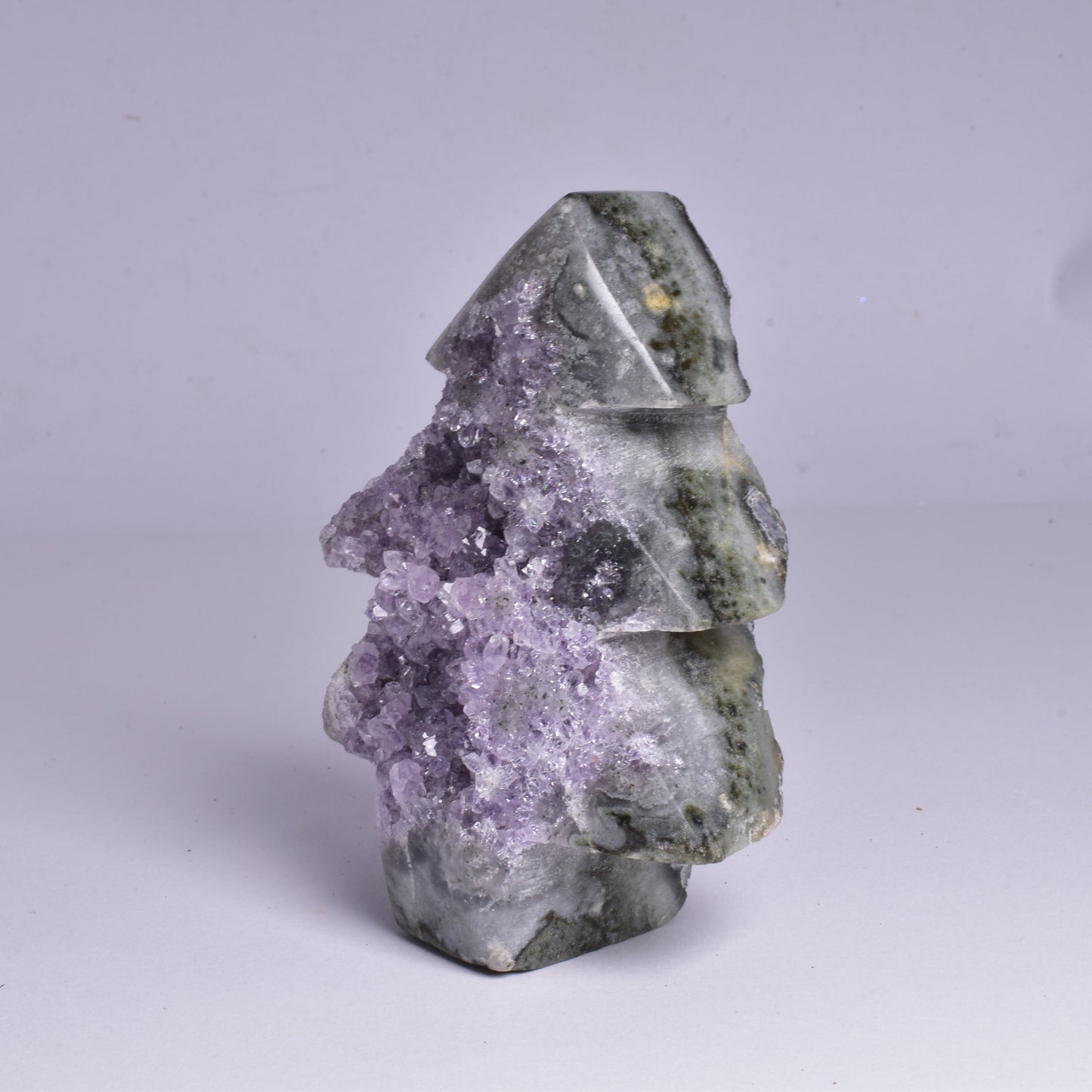 AMETHYST TREE CLUSTER CARVING, FROM BRAZIL P675