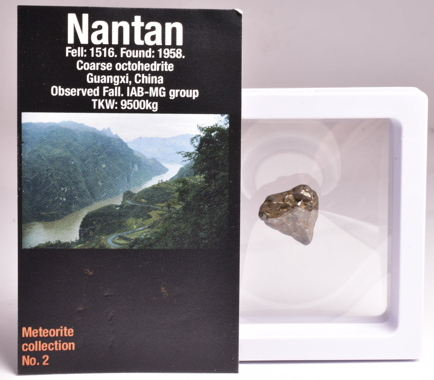 NANTAN NICKEL- IRON METEORITE, CHINA MT109