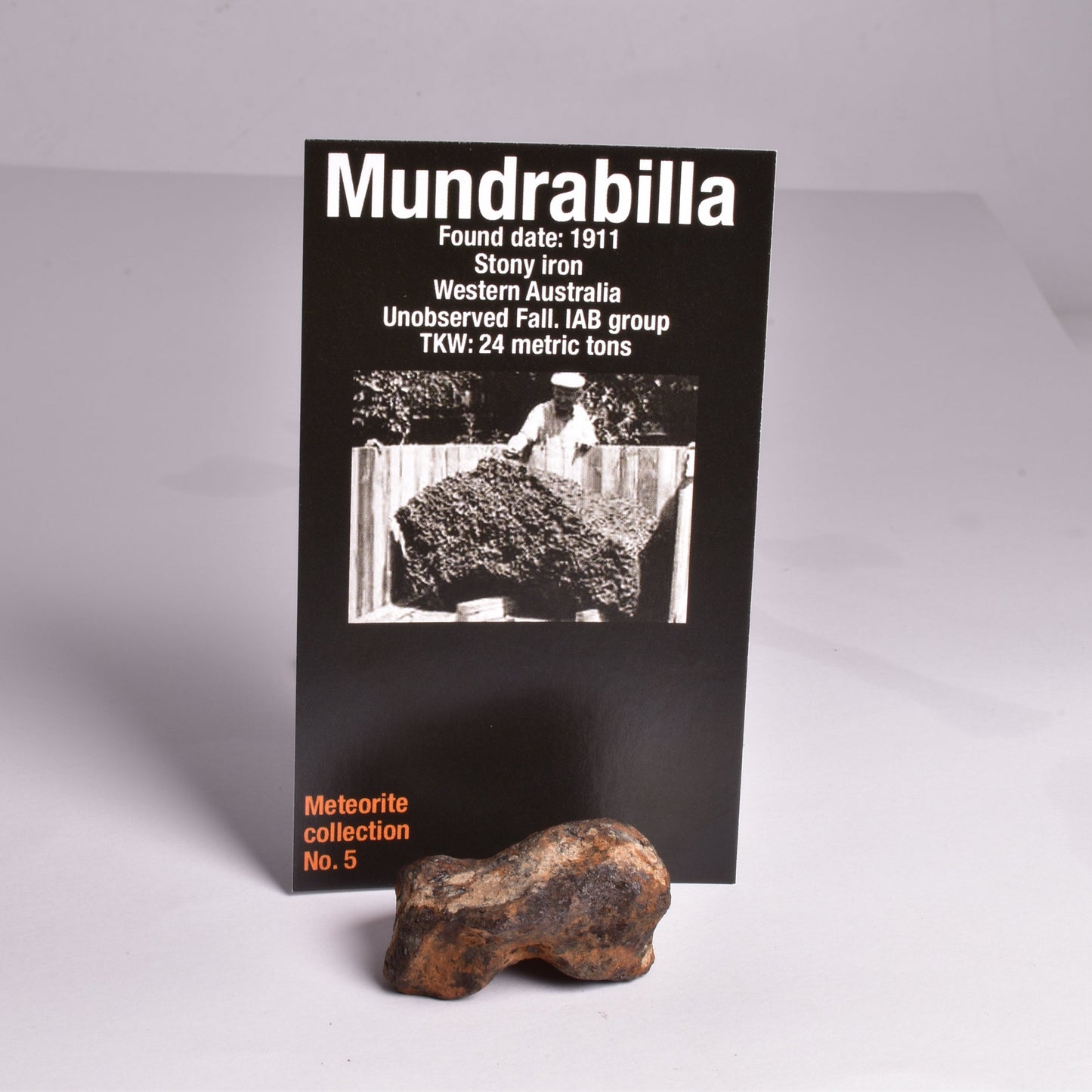MUNDRABILLA IRON METEORITE, Western Australia MT48