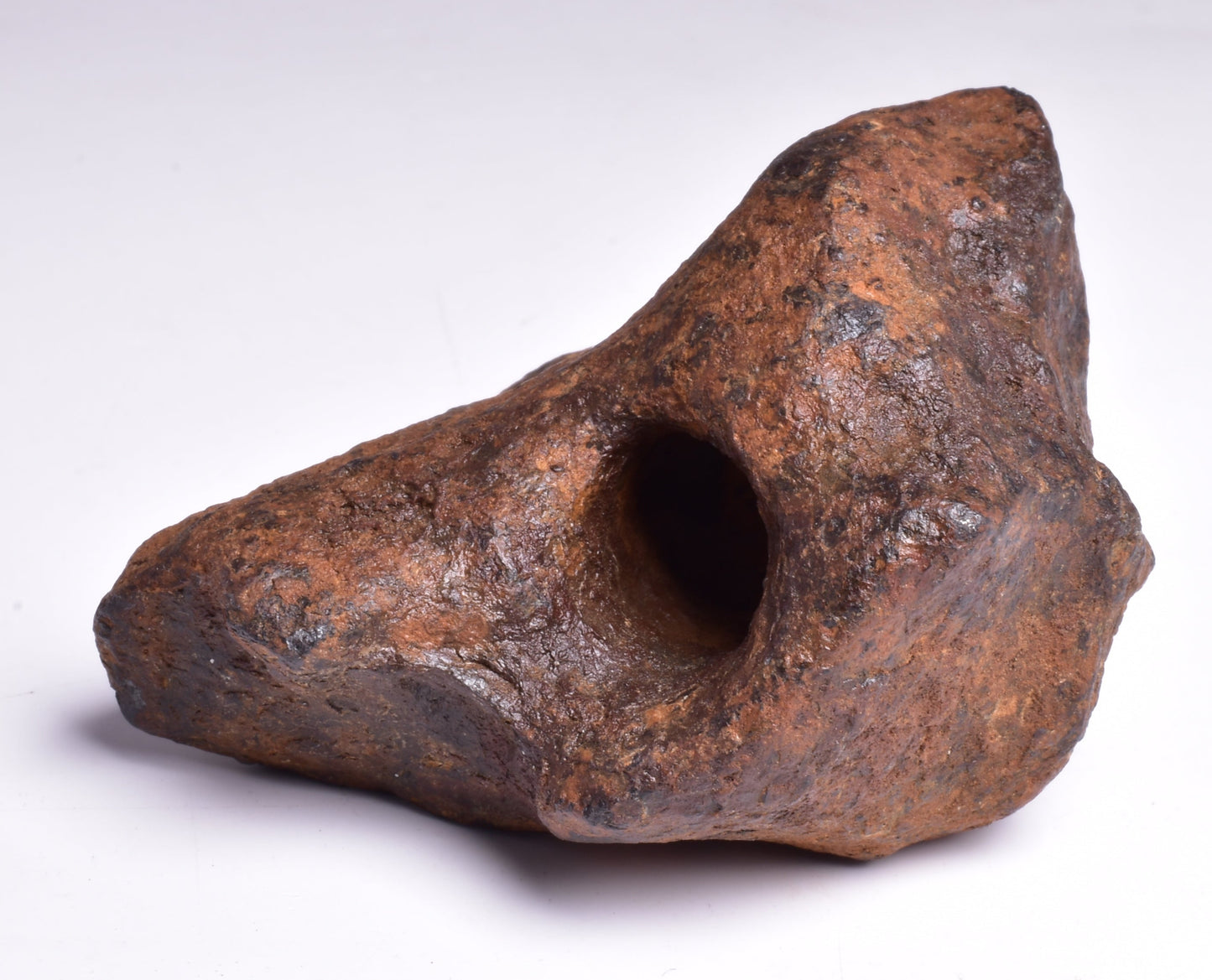 MUNDRABILLA IRON METEORITE with HOLES, VERY RARE, STONY IRON, AUSTRALIA MT73