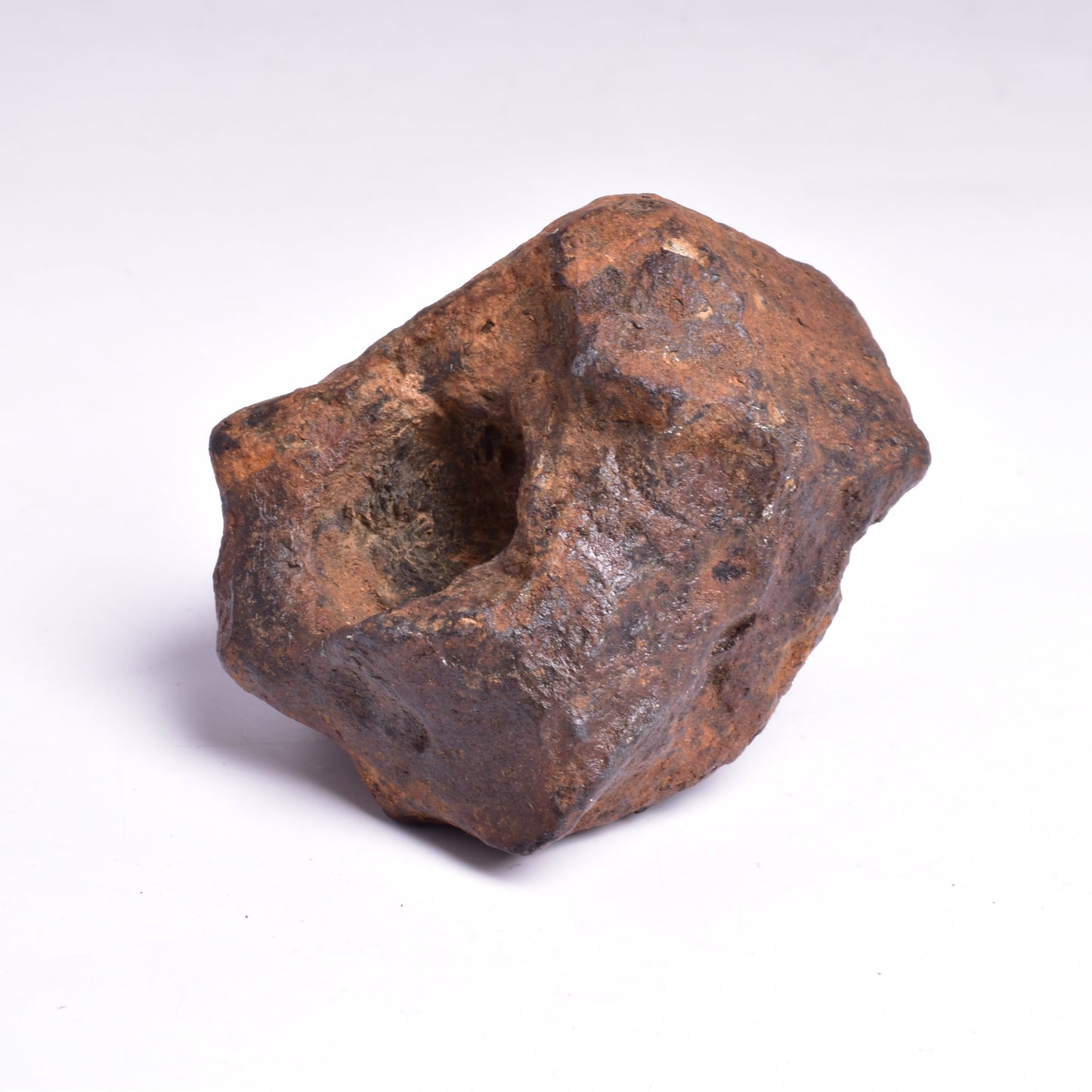 MUNDRABILLA IRON METEORITE with HOLES, VERY RARE, STONY IRON, AUSTRALIA MT73
