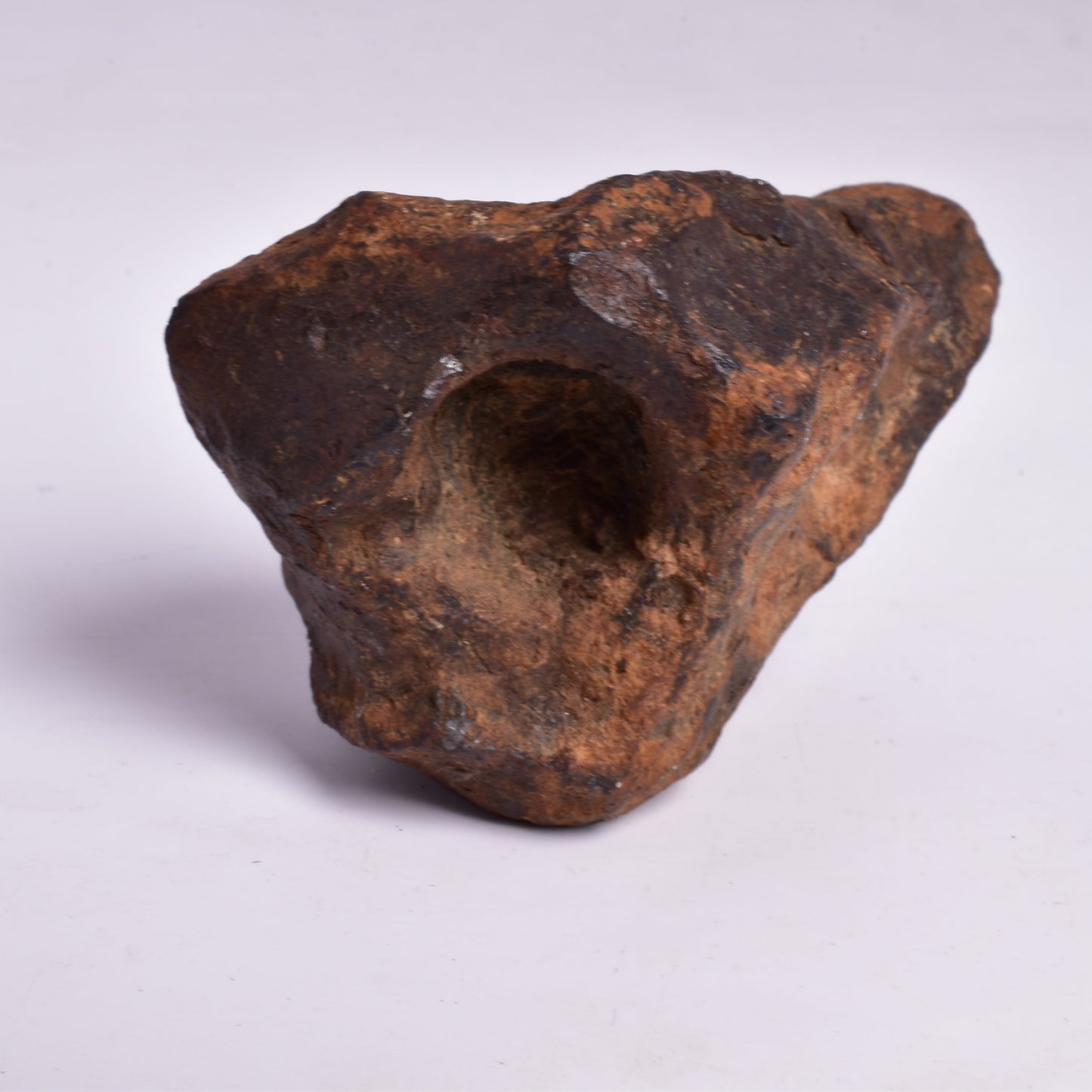 MUNDRABILLA IRON METEORITE with HOLES, VERY RARE, STONY IRON, AUSTRALIA MT73