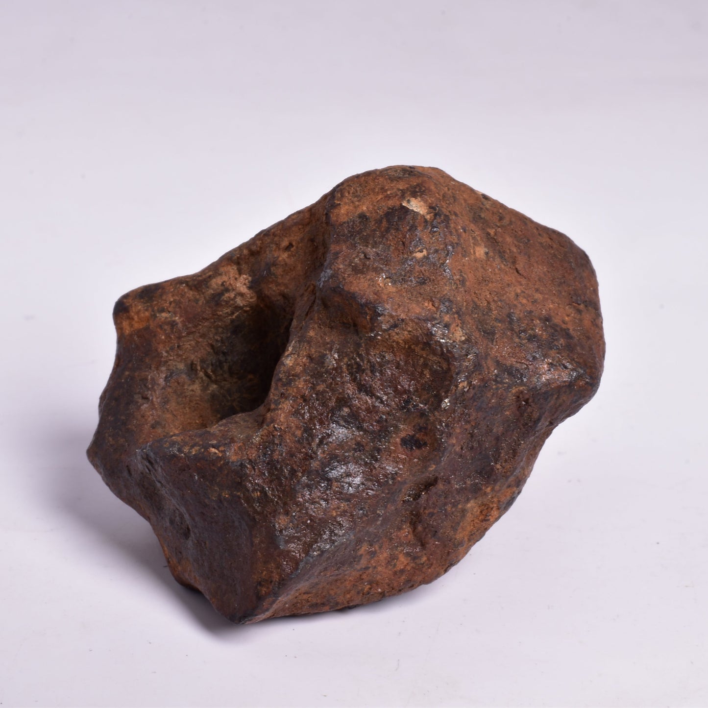 MUNDRABILLA IRON METEORITE with HOLES, VERY RARE, STONY IRON, AUSTRALIA MT73