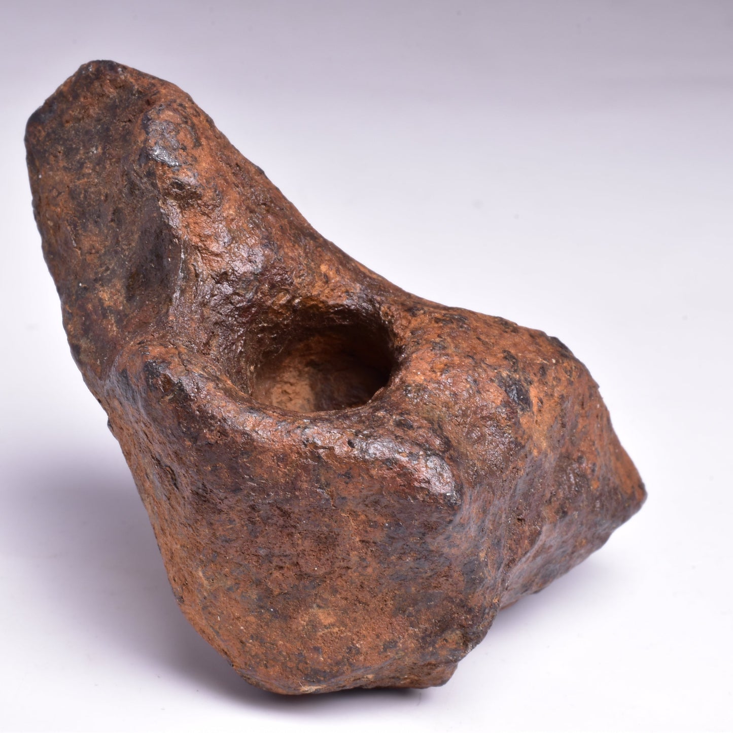 MUNDRABILLA IRON METEORITE with HOLES, VERY RARE, STONY IRON, AUSTRALIA MT73