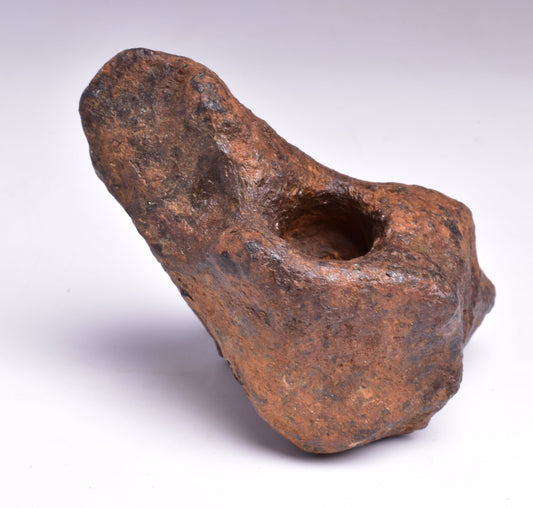 MUNDRABILLA IRON METEORITE with HOLES, VERY RARE, STONY IRON, AUSTRALIA MT73