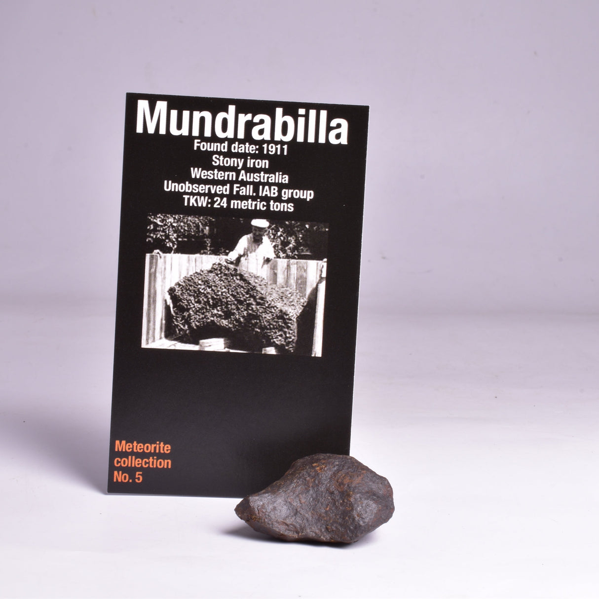 MUNDRABILLA IRON METEORITE, Western Australia MT40
