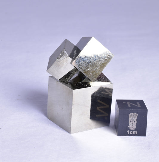 PYRITE CUBE CLUSTER, LA RIOJA, SPAIN M32