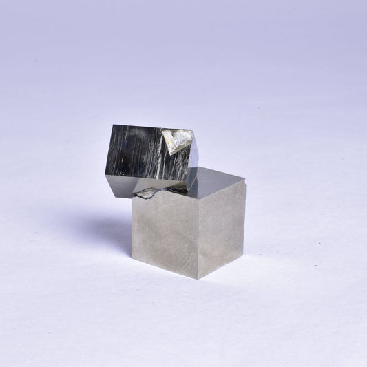 PYRITE CUBE CLUSTER, LA RIOJA, SPAIN M30