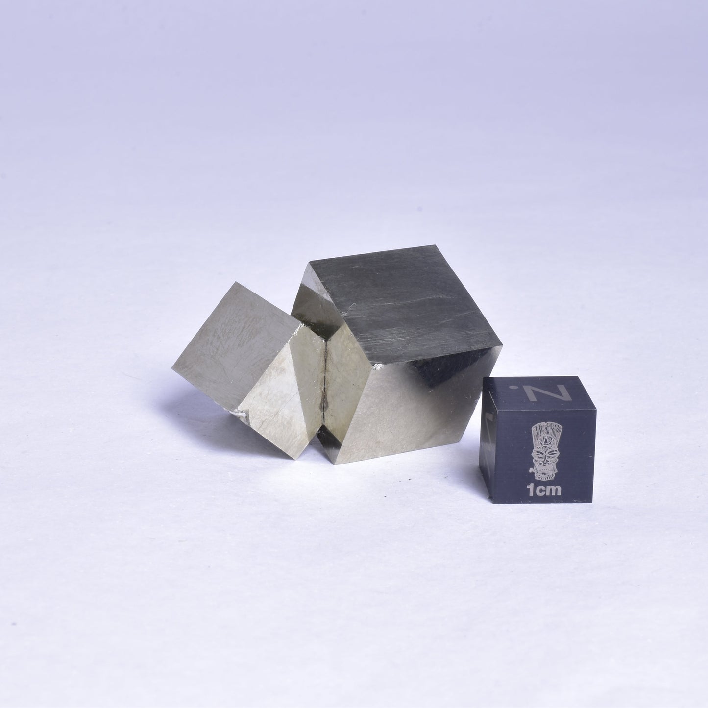 PYRITE CUBE CLUSTER, LA RIOJA, SPAIN M30