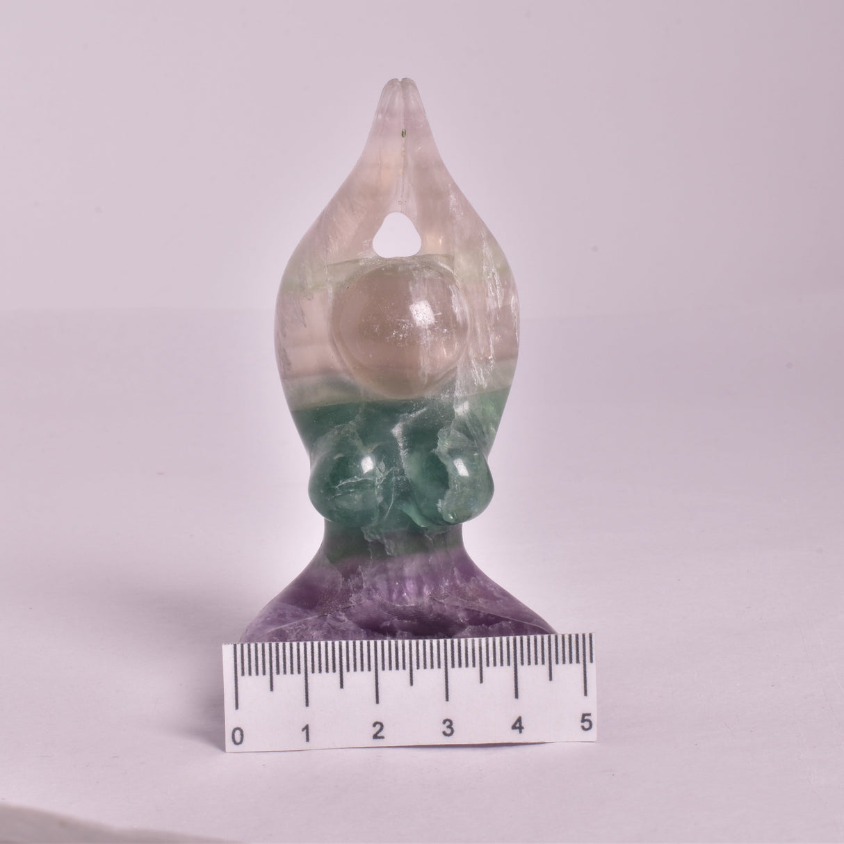 FLUORITE FEMALE YOGA POSE P114