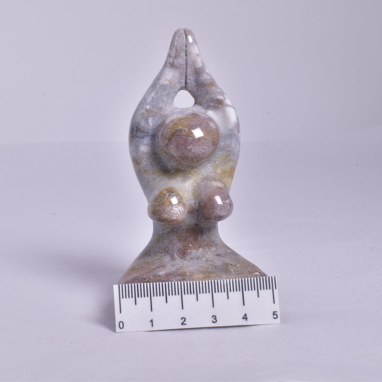 MOSS AGATE FEMALE YOGA POSE P123