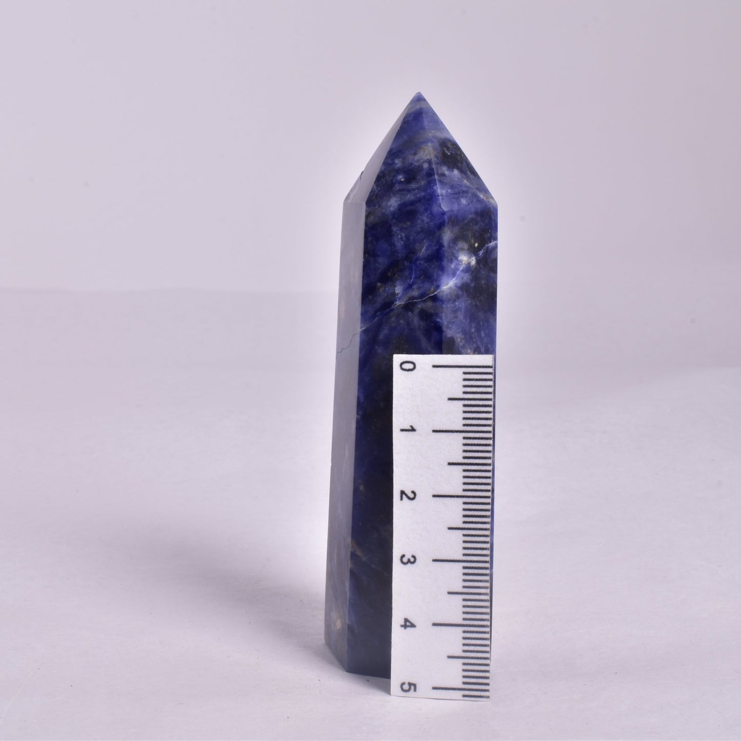 SODALITE CRYSTAL 6 SIDED POINT GENERATOR P183